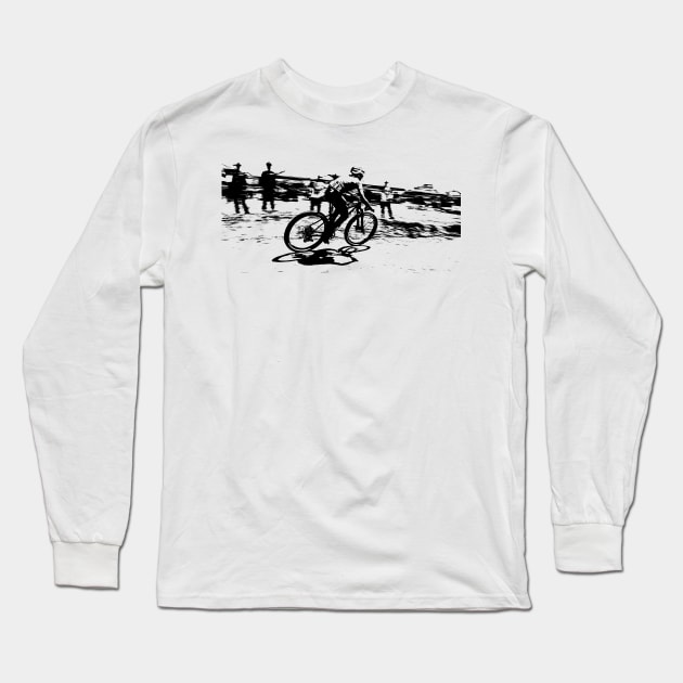 mtb Long Sleeve T-Shirt by rickylabellevie